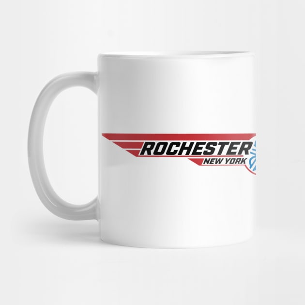 Officially Licensed 80s Rochester Baseball Logo by patrickkingart